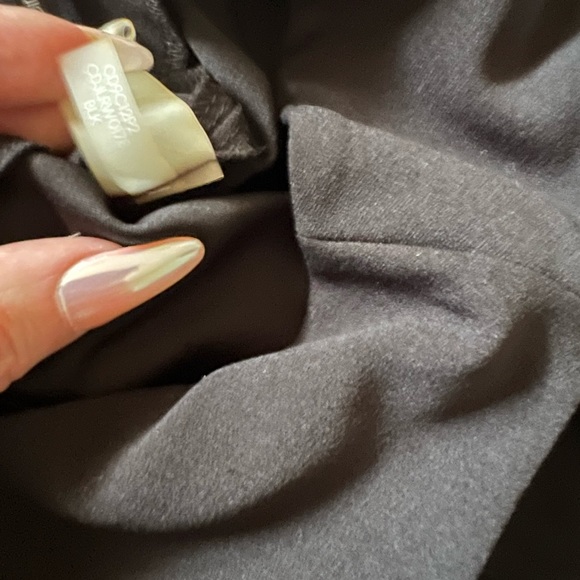 Calvin Klein black cropped jumpsuit - Picture 8 of 8